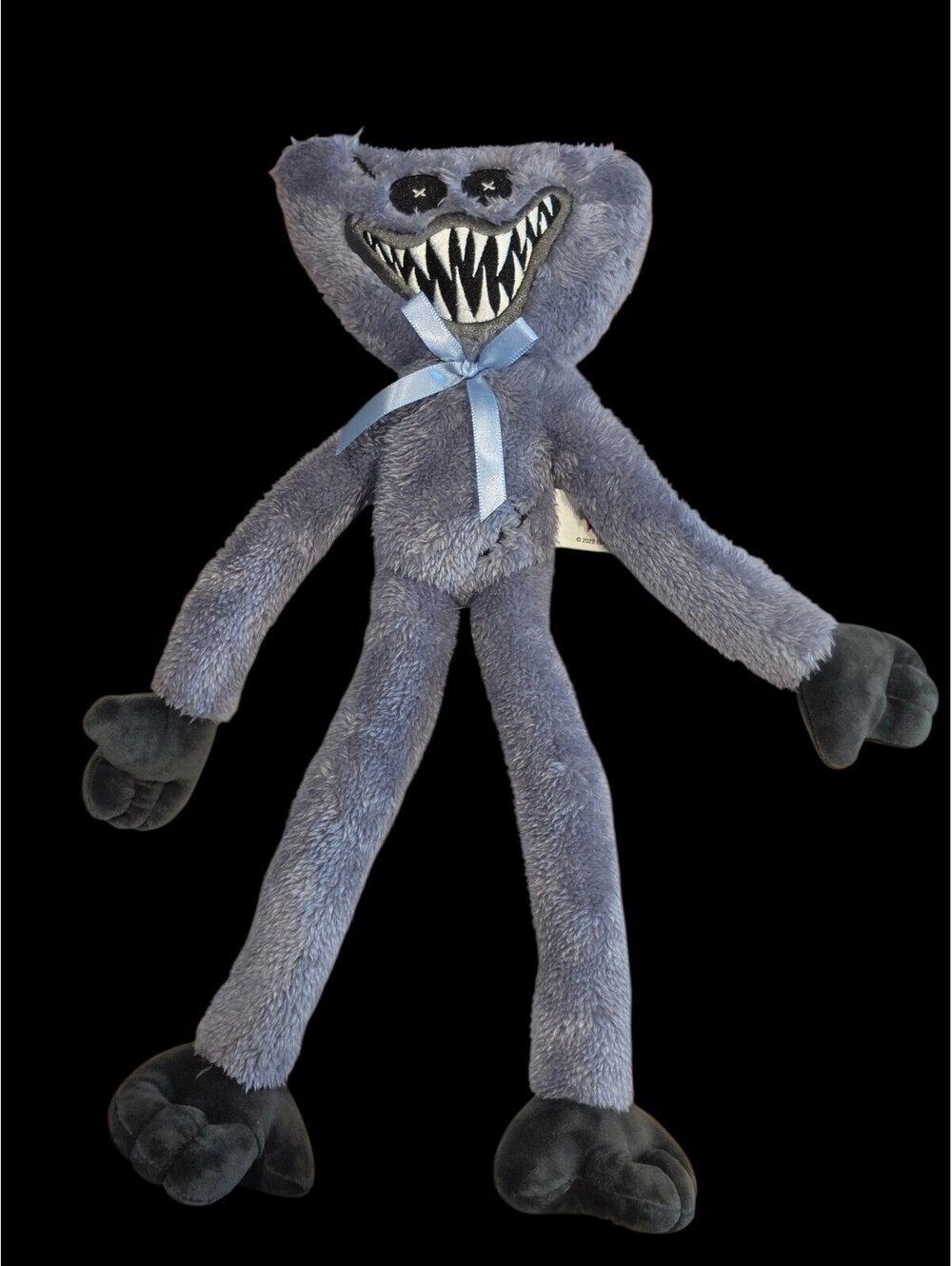RARE Poppy Playtime Special - Grey Huggy Wuggy 15" Plush Toy 2022 Stuffed